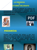 PRESENTACIÓN DE LA PARANOIA