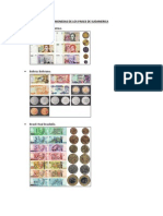 Monedas de Los Paises de Sudamerica