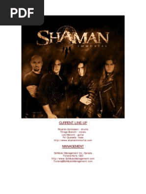 Shaman Complete Presentation 2000 2008 Musical Subgenres Leisure