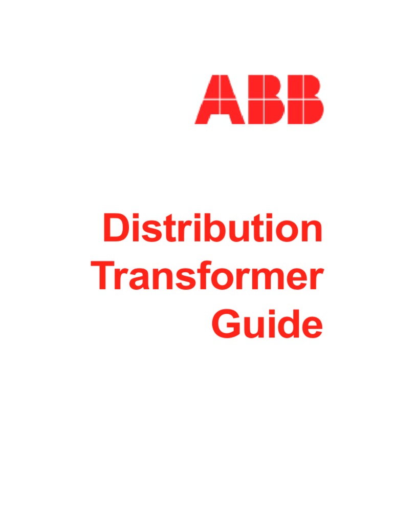 ABB Distribution Transformer Guide PDF