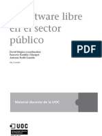 El Software Libre en El Sector Publico