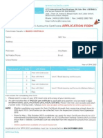 LCCI Application Form SPM2014