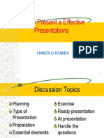 Effective Presentation (Finish !!)