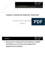 20131ADS1-01---Analisis y Diseño de Sistemas Overview.pdf