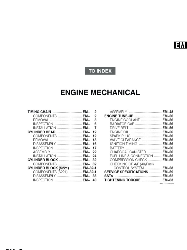 Daihatsu K3 Vet Engine Mechanical Manual Book Computacao E Tecnologia Da Informacao Negocios