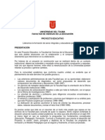 Proyecto Pedagogico Ut