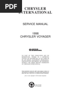 Download Chrysler Voyager Service Manual by Aleksandar Rankovi SN13457437 doc pdf
