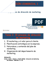 El Proceso de Dirección Del Marketing