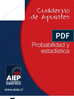 Probabilidad y Estadística Mat - 325