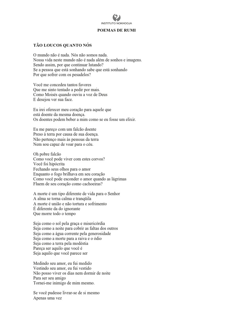 Poemas de Rumi1, PDF, Alma