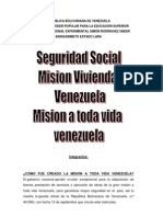 Informe Gran Mision Vivienda GRAN MISION VIVIENDA VENEZUELA