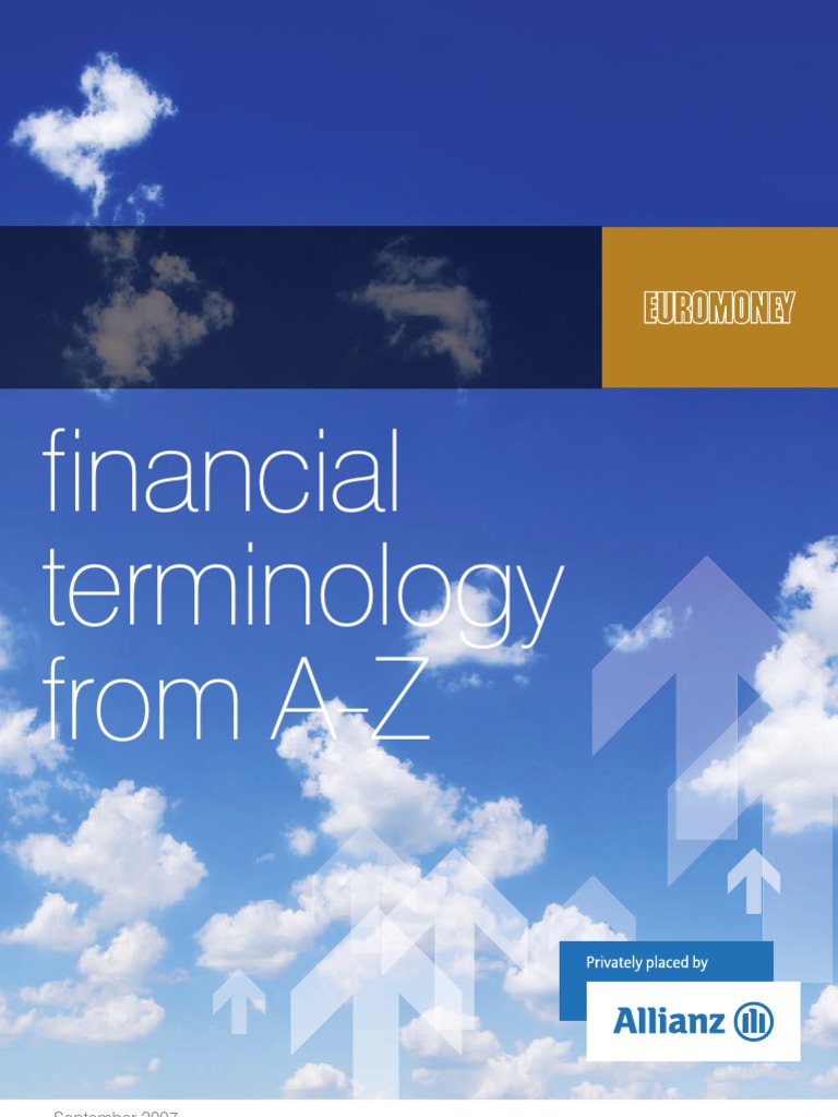 Fi Nancial Terminology From A-Z: September 2007 | PDF | Finance & Money ...