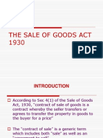 Sale of Goods Act