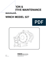 Operation & Preventive Maintenance Manual Winch Model 527
