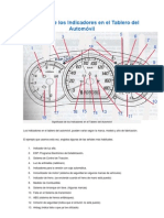 Ignificado de Los Indicadores en El Tablero Del Automóvil