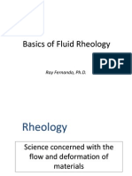 Basics of Fluid Rheology