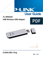 TL-WN322G 2.0 User Guide