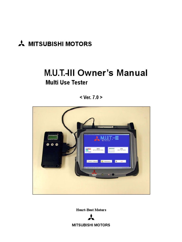 MUT-3 User Manual | PDF | Electrical Connector | Medical Diagnosis