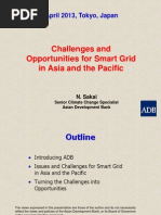 Challenges and Opportunities For Smart Grid in Asia and The Pacific - Naoki Sakai