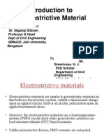 Introduction To Electrostrictive Material