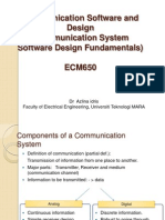 Communication Software and Design (Chapter 2)