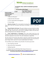 Proposal For Fire & Earthquake Safety Audit For Residential Apartment An Overview of The Project