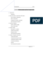 FE Unit 1 Components of Environment