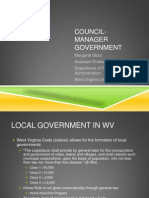 Council Manager Government