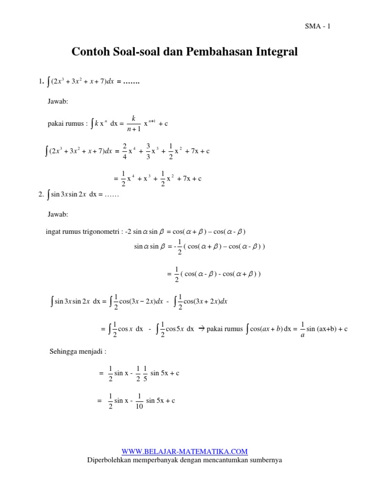 Contoh Soal Cerita Trigonometri Kelas 10 Dan Pembahasannya