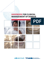 Handbook: For Clinical Management of Dengue