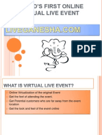 World'S First Online Virtual Live Event