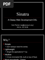 Download A Quick Introduction to Sinatra NH Ruby by zapnap SN13462046 doc pdf