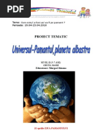 Universul Pamantulproiecttematic