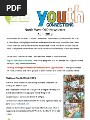Newsletter April 2013