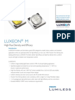 Luxeon M: High Flux Density and Efficacy