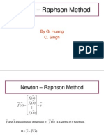 Newton Raphson Method