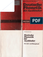 Deutsche Phonetik Für Ausländer
