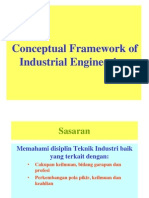Conceptual Framework of Industrial Engineering