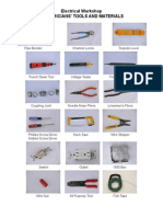 Electrical Tools and Worksheet