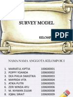 Survey Model Kelompok 1