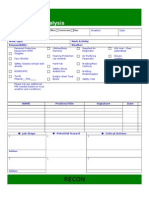 Barco Job Safety Analysis: Recon