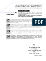 prova de organização judiciária 2000