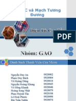 R, L, C và Mạch Tương Đương