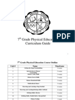 7th Grade PE Curriculum Guide