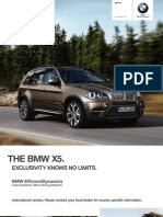 BMW X5 Catalogue