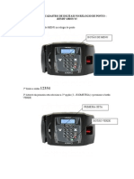 Tutorial de Cadastro de Digitais No Relogio de Ponto