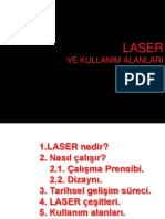 Laser Ve Kullanim Alanlari