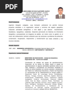 CV Profesional Documentado