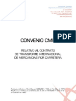 Convenio CMR transporte internacional