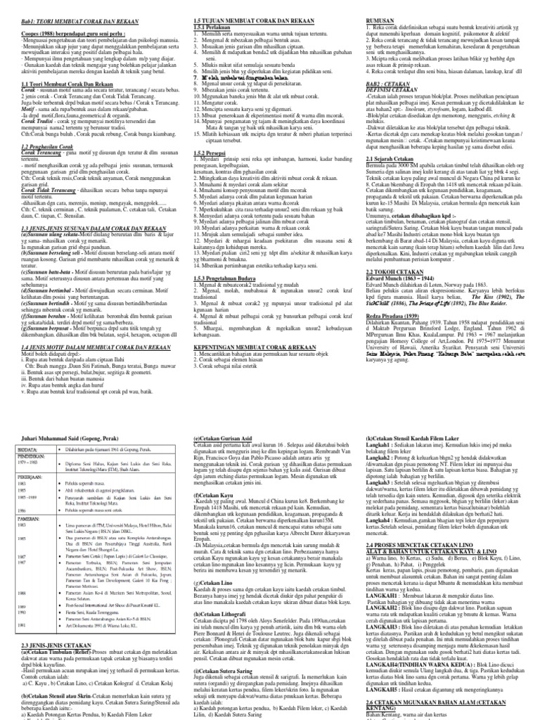 Nota Padat Seni Hbpe2103 Pdf